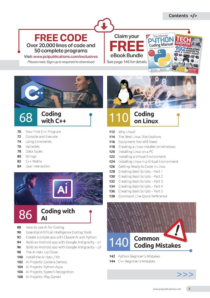 Coding For Beginners - Print Edition 1/2026 – Bild 3
